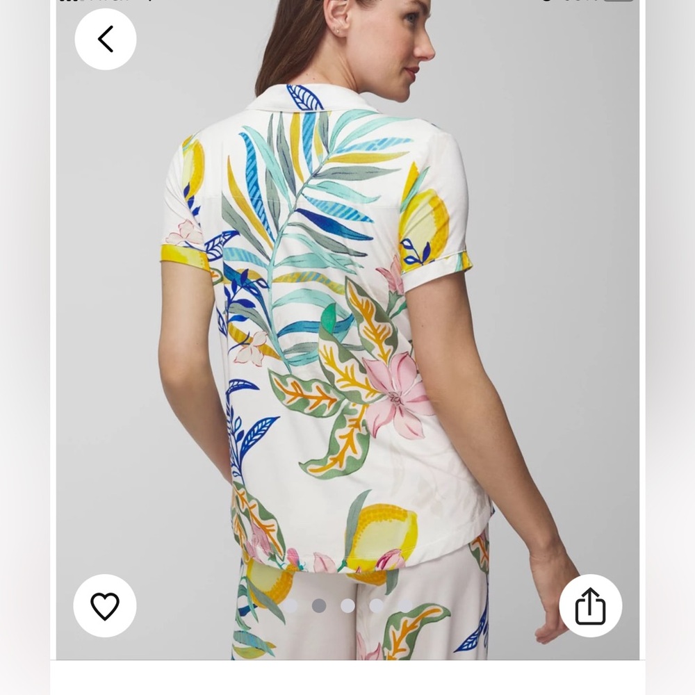 Soma Cool Nights XXL Pajama Set - lemon squeeze